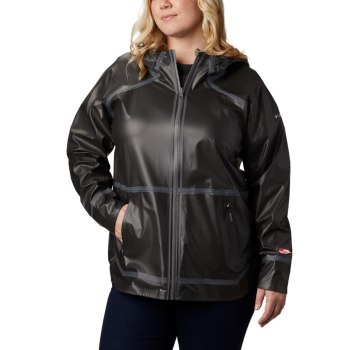 Columbia OutDry Ex Reversible II Plus Size, Chamarras Negros Para Mujer | 910857-WCU